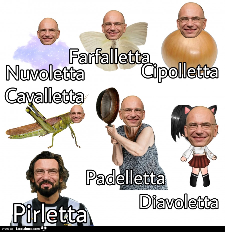 Tutti I Meme Su Enrico Letta Facciabuco