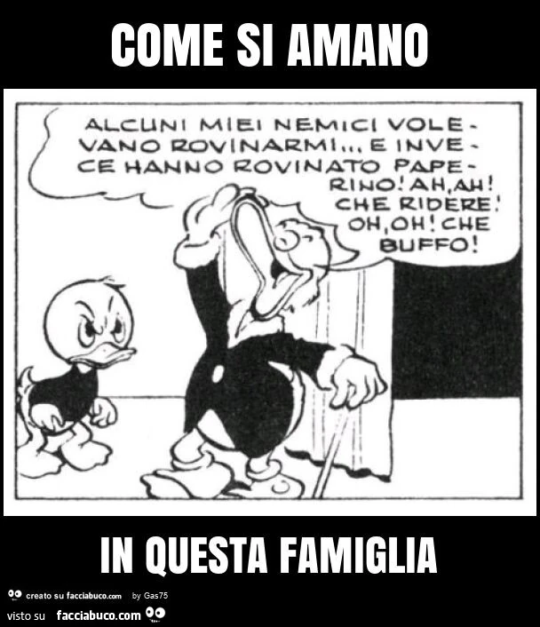 Come si amano in questa famiglia