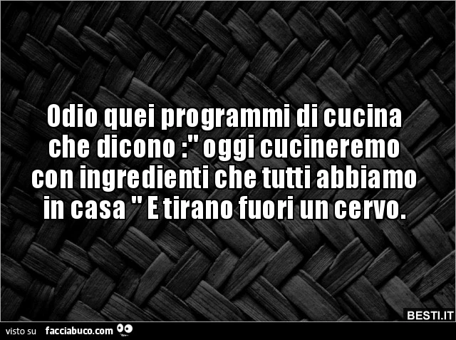 Programmi di cucina