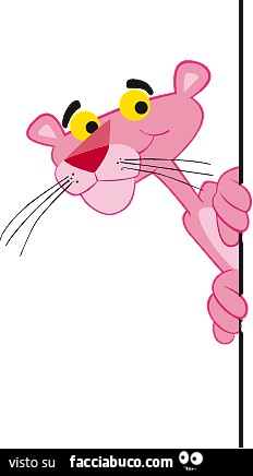 Spunta la pantera rosa