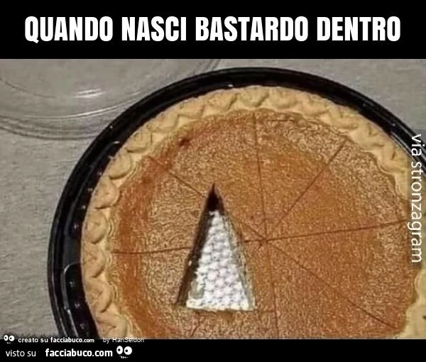 Quando nasci bastardo dentro