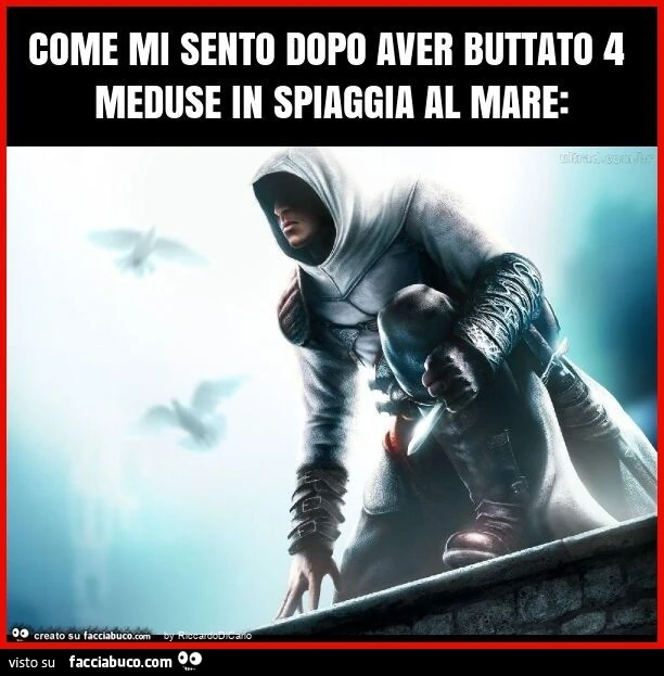 Come mi sento dopo aver buttato 4 meduse in spiaggia al mare