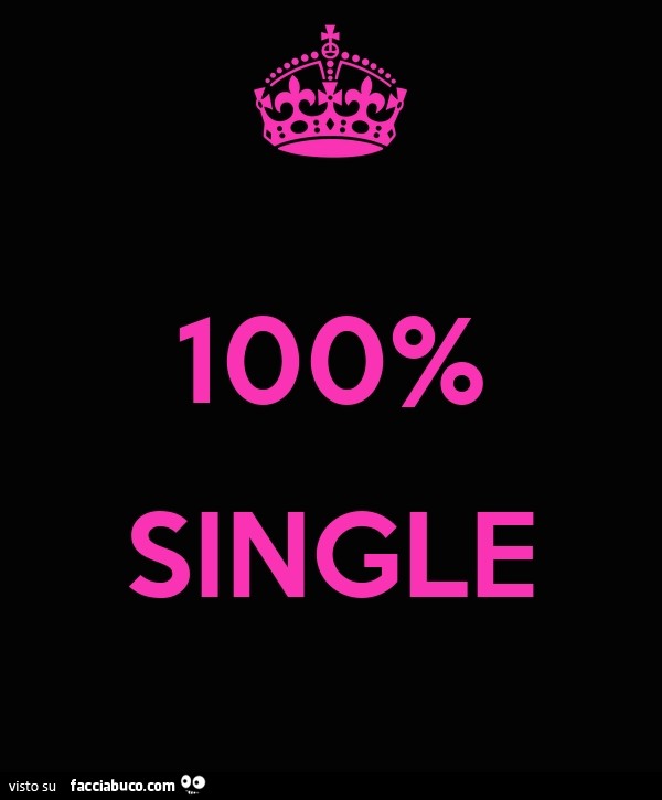 100% single