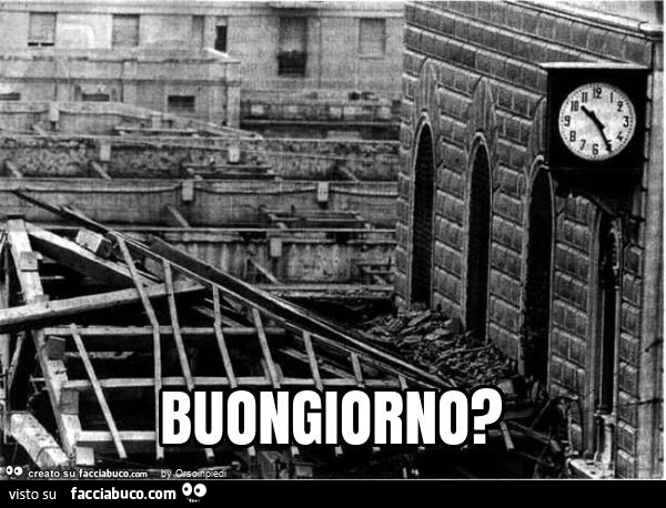 Buongiorno?