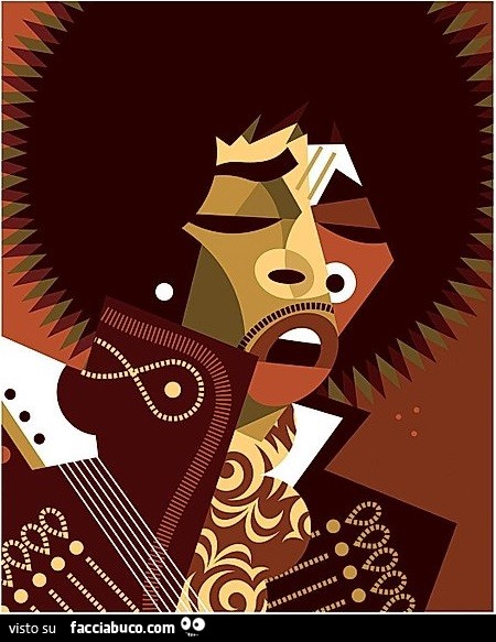 Jimi Hendrix di Pablo Lobato