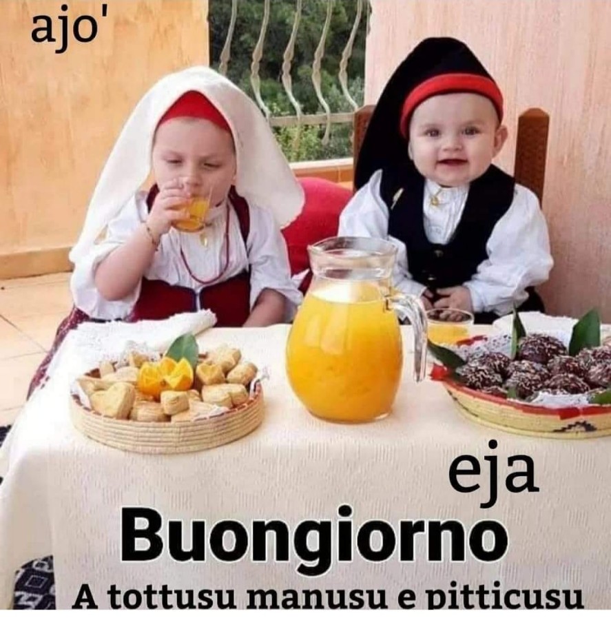 buon giorno a tutti, grandi e bambini...… chiacchiera pubblicata da  MrPolopolo - Facciabuco.com