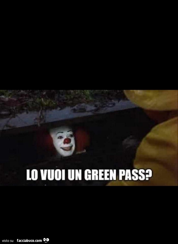 IT: Lo vuoi un green pass?