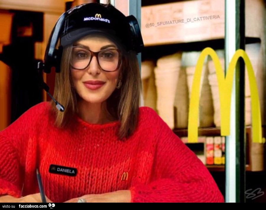 DANIELA SANTANCHè MCDONALD'S