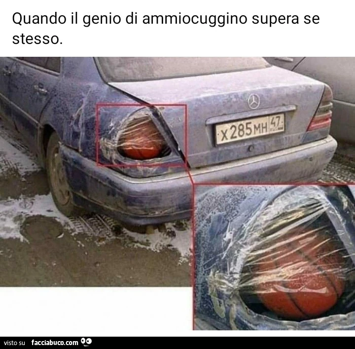 Quando il genio di ammiocuggino supera se stesso