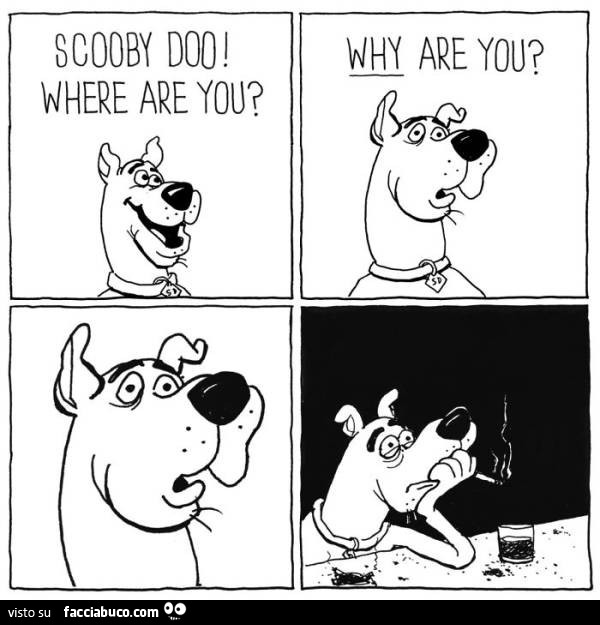Scooby doo! Where are are you?