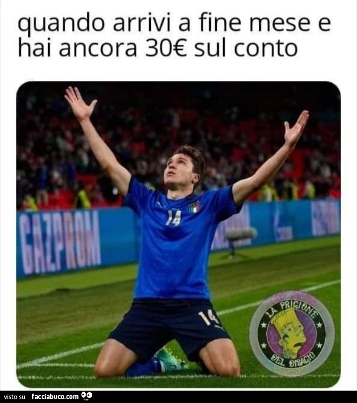 Quando arrivi a fine mese e hai ancora 30 e sul conto