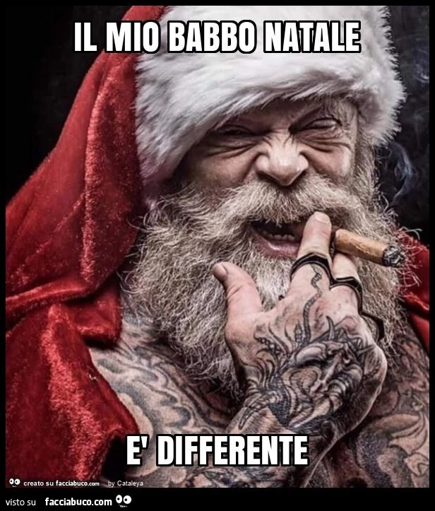 Il mio babbo natale è differente