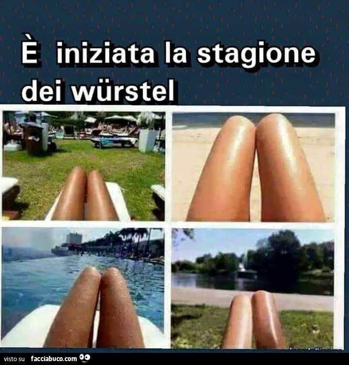 Gambe o wusterl?