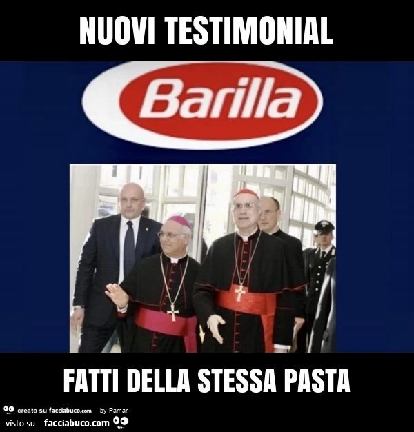 Nuovi testimonial fatti della stessa pasta