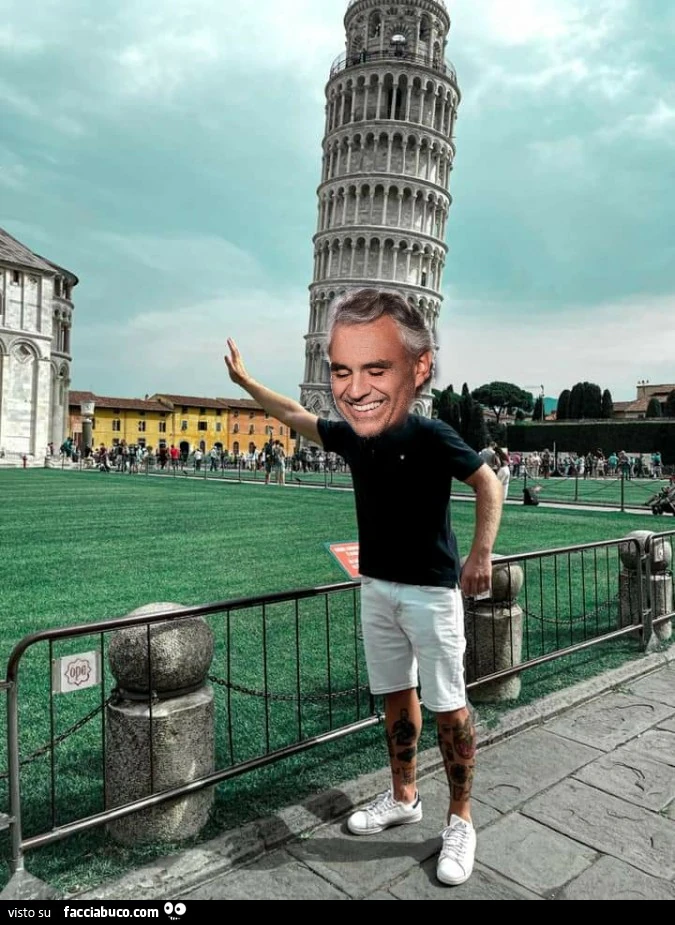 Torre di pisa bocelli