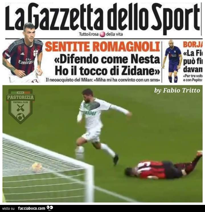 Alessio romagnoli pagliaccio