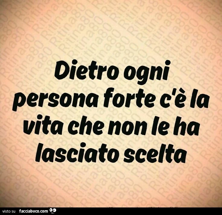 Le persone forti