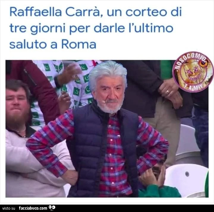 Raffaele Carrara un corteo di tre giorni
