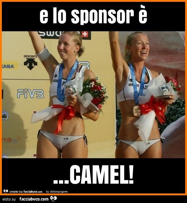 E lo sponsor è… camel
