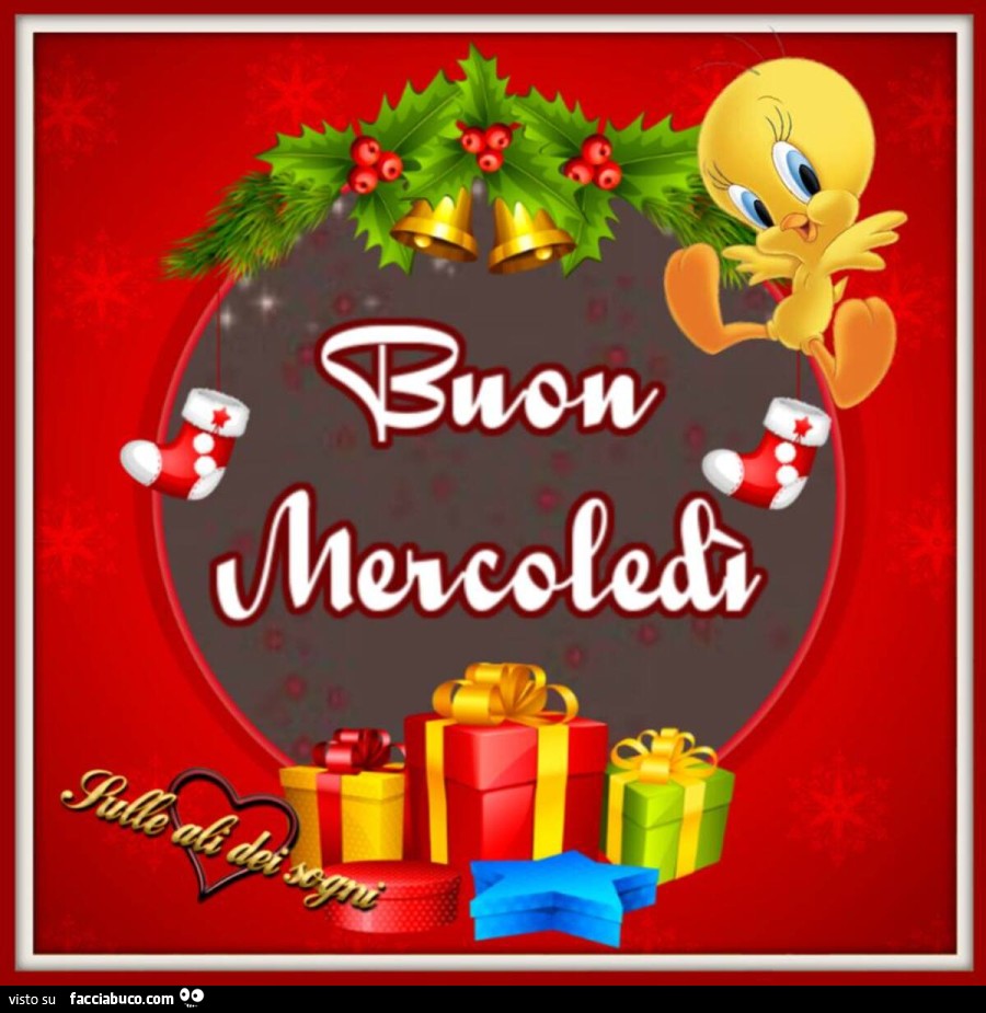 Buongiorno e buon mercoledì con Titti