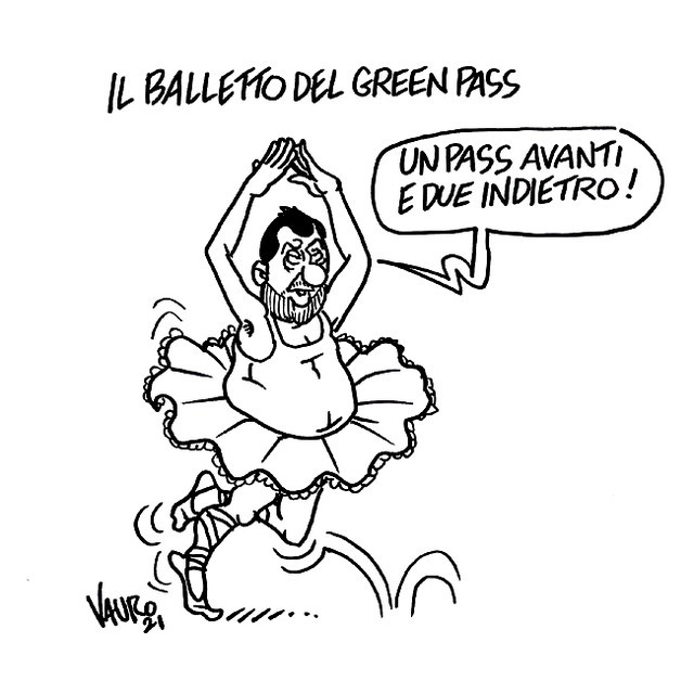 Il balletto del Green Pass di Salvini