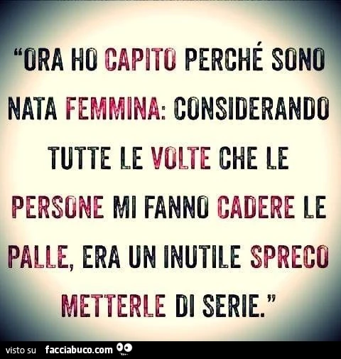 E buon sabato pomeriggio