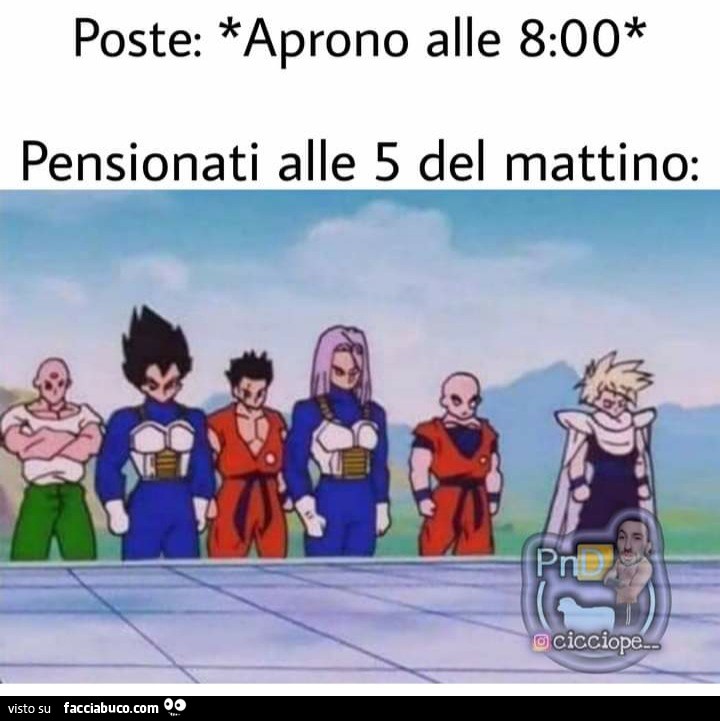 Poste aprono alle 8 00 pensionati alle 5 del mattino