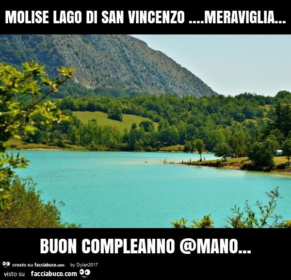 Molise lago di san vincenzo… meraviglia… buon compleanno @mano