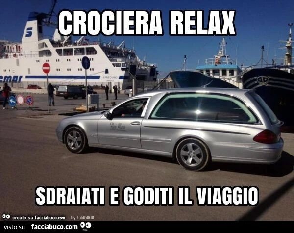 Crociera relax sdraiati e goditi il viaggio