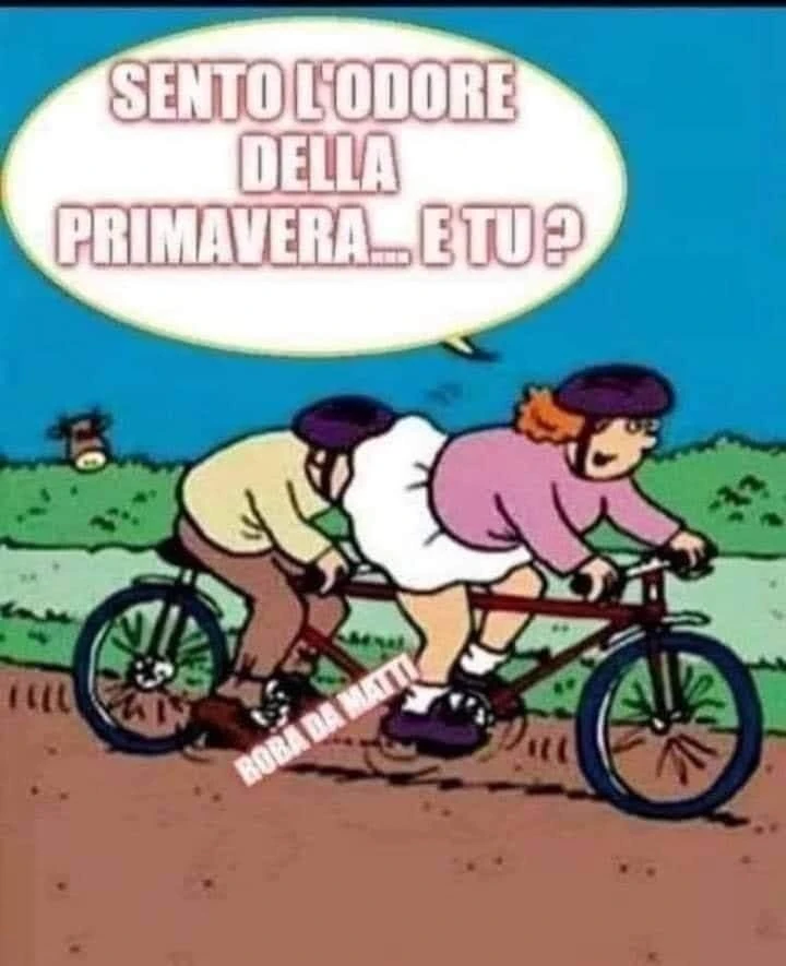 Sento l'odore della primavera e tu?