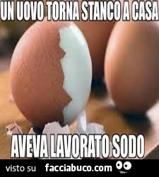 Uova lavoro