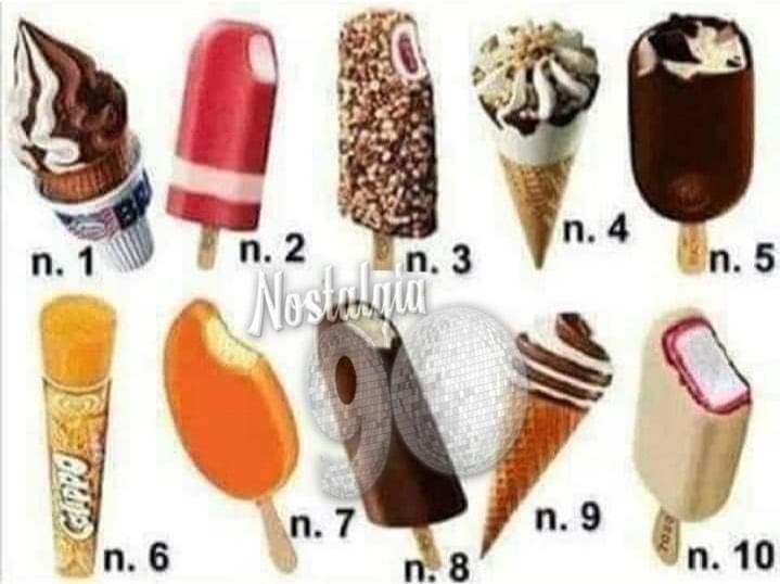 Nostalgia gelati