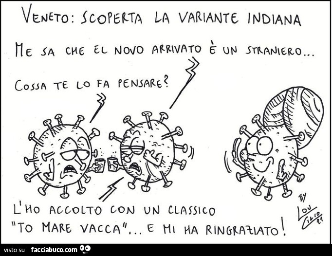 Veneto: scoperta la variante indiana