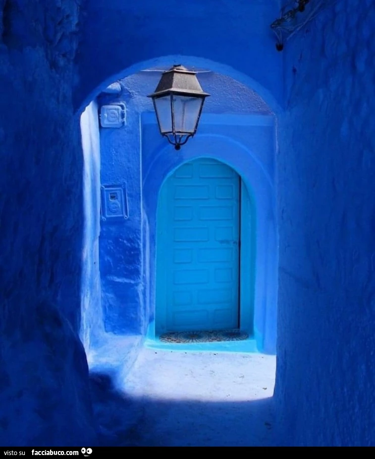 Casetta azzurra