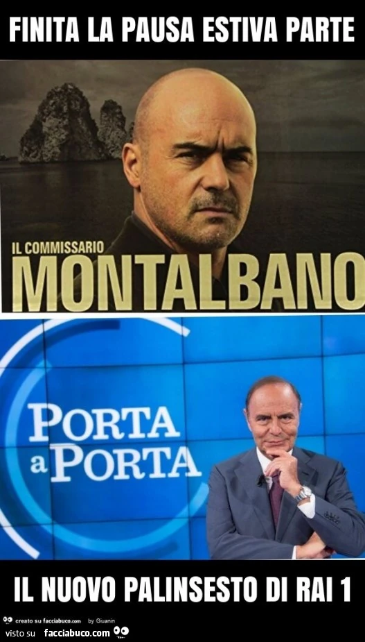 Finita la pausa estiva parte il nuovo palinsesto di rai 1
