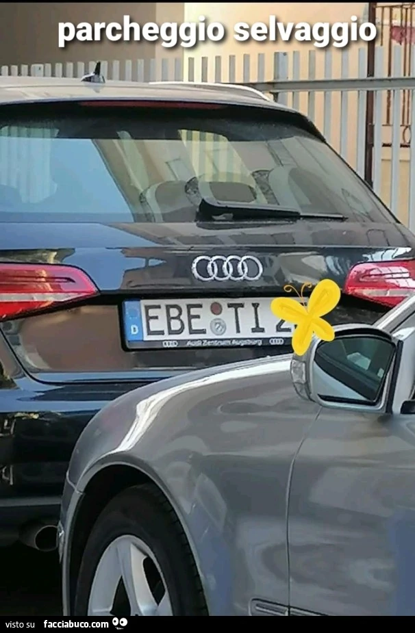 Parcheggio selvaggio