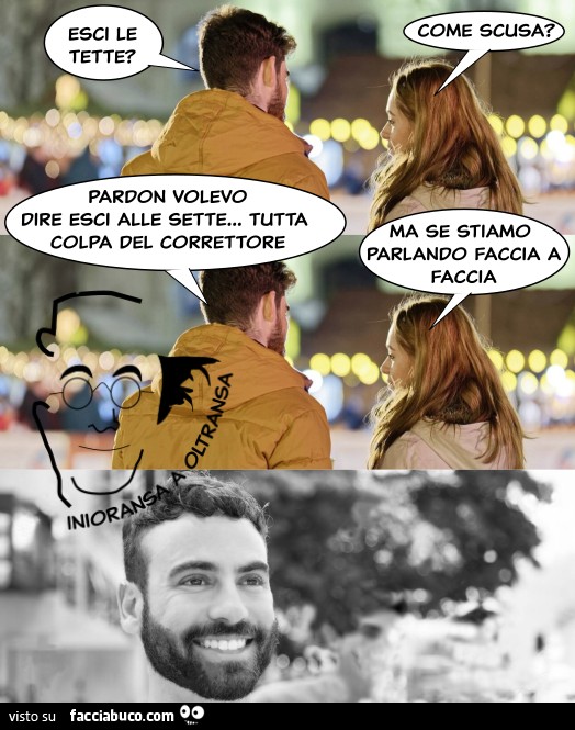 Esci le tette?