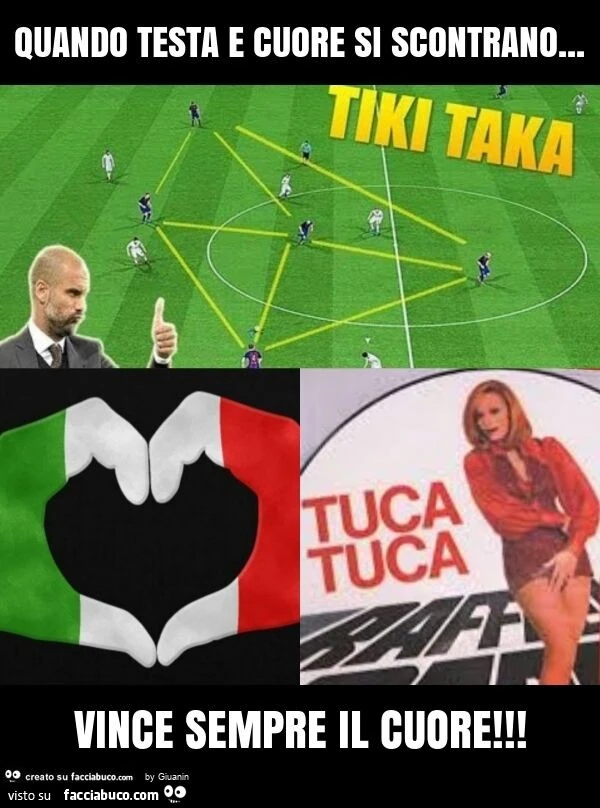 Quando testa e cuore si scontrano&hellip; vince sempre il cuore