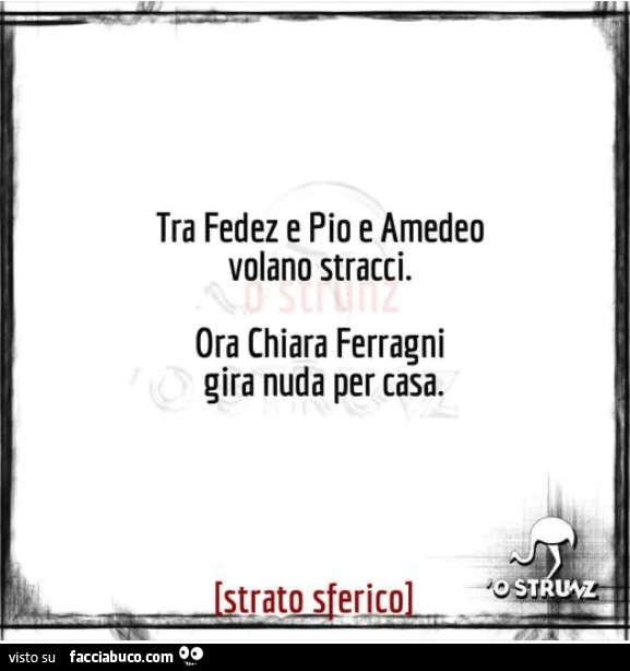 Tra fedez e pio e amedeo volano stracci. Ora chiara ferragni gira nuda per casa