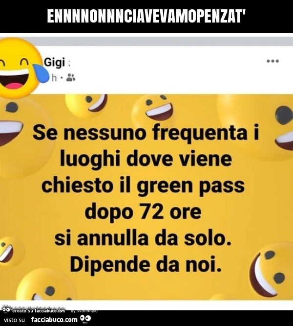 Ennnnonnnciavevamopenzat'