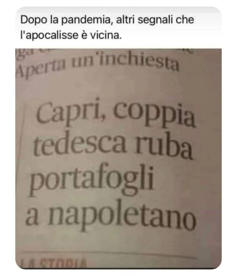 Apocalisse vicina
