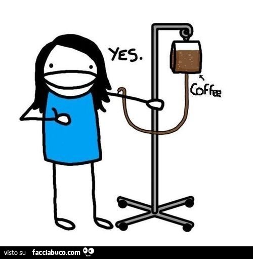 Flebo di caffè