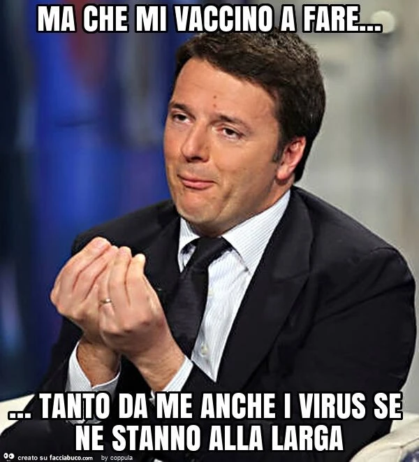 Ma che mi vaccino a fare&hellip; tanto da me anche i virus se ne stanno alla larga