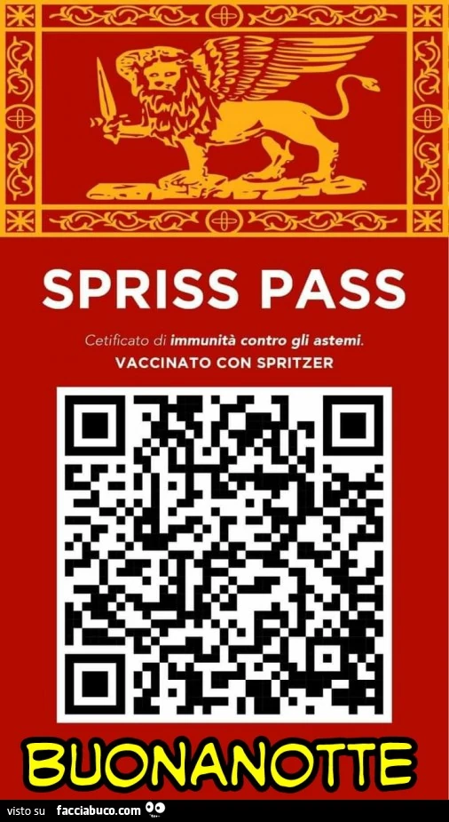 Spriss pass Buonanotte