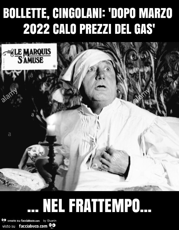 Bollette, cingolani: 'dopo marzo 2022 calo prezzi del gas'… nel frattempo