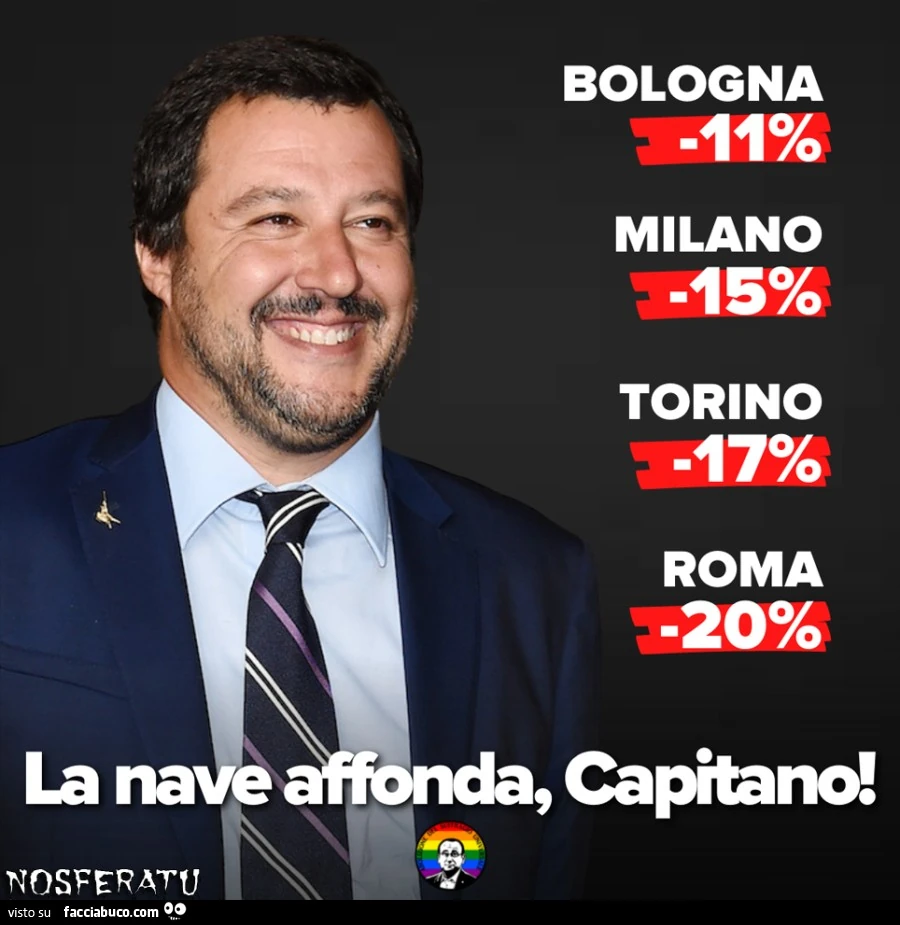 La nave affonda, capitano