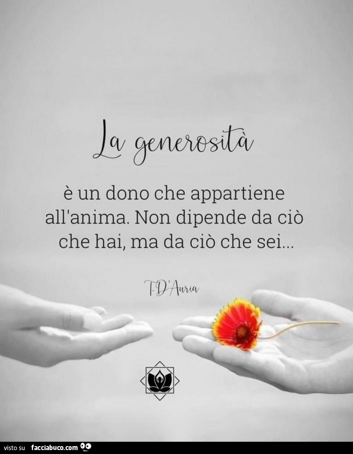 Generosità