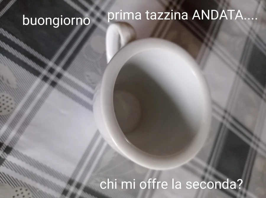Buongiorno a tutti