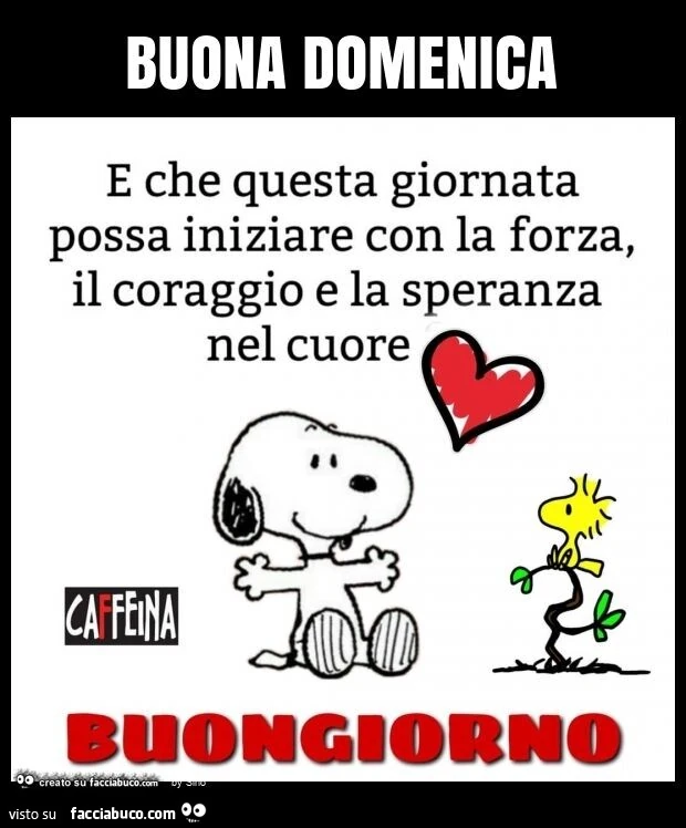 Buona domenica