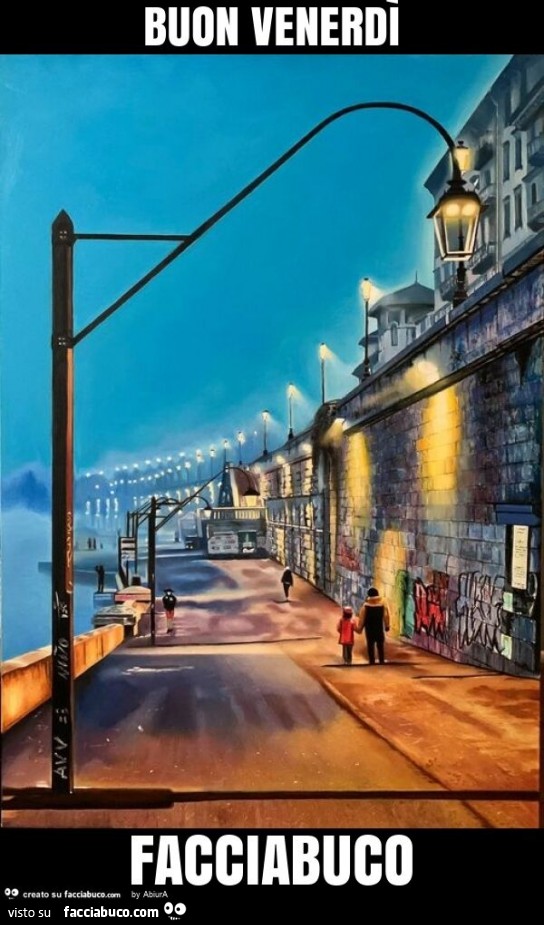 Buon venerdì facciabuco